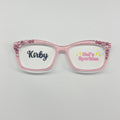 Pink with Pink Rhinestone & Pearl Mix